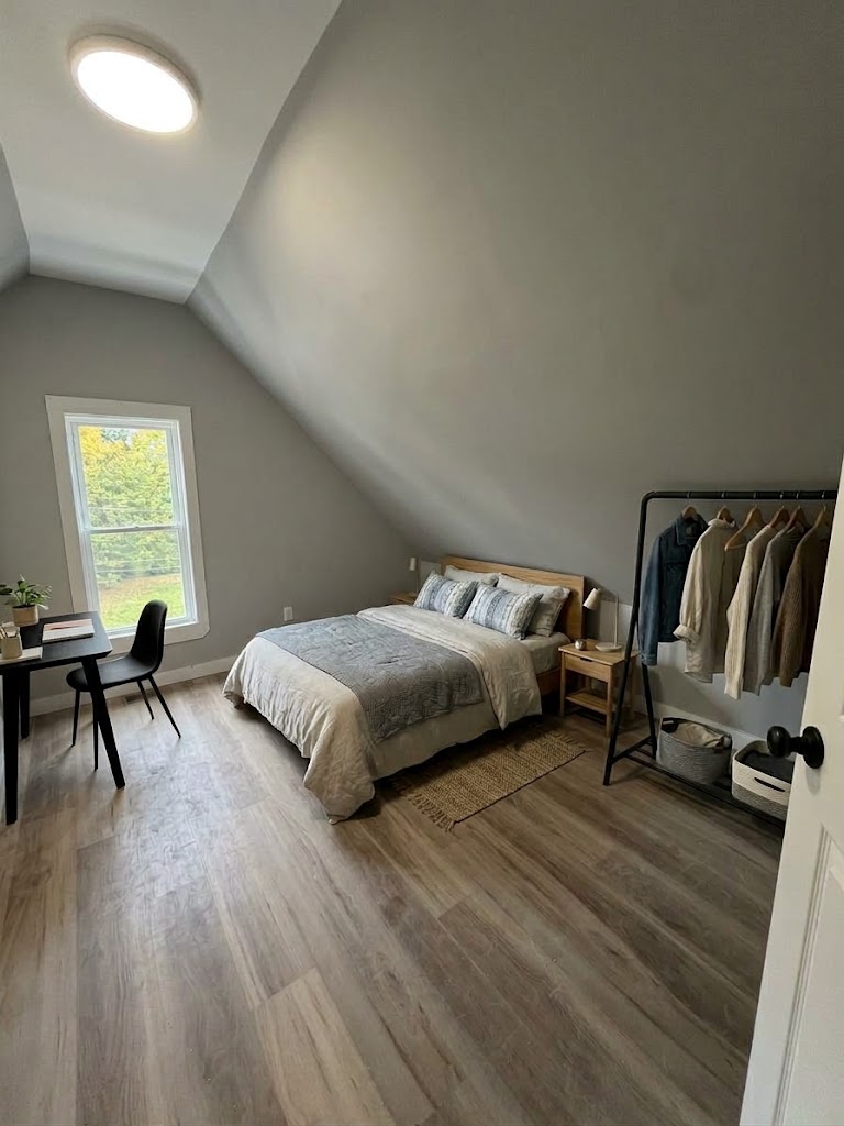 Furnished upstairs bedroom